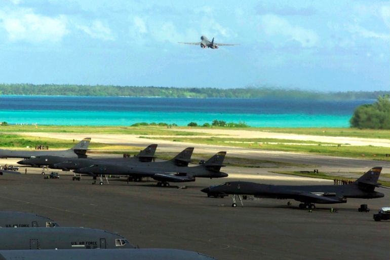 The British Indian Ocean Territory (BIOT) or Chagos Islands (formerly the Oil Islands) is an overseas territory of the United Kingdom situated in the Indian Ocean, halfway between Africa and Indonesia. The territory comprises a group of seven atolls comprising more than 60 individual islands, situated some 500 kilometers (310 mi) due south of the Maldives archipelago. The largest island is Diego Garcia (area 44 km squared), the site of a joint military facility of the United Kingdom and the United States. Following the eviction of the native population (Chagossians) in the 1960s, the only inhabitants are US and British military personnel and associated contractors, who collectively number around 4,000 (2004 figures). (Photo by: Pictures From History/Universal Images Group via Getty Images)